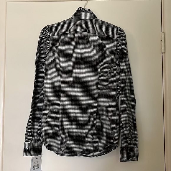 Ralph Lauren Gingham Ruffle Blouse - Picture 2 of 3